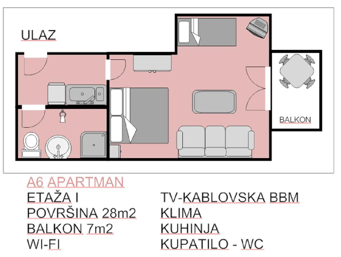 Apartments Djulija Sutomore Exterior photo